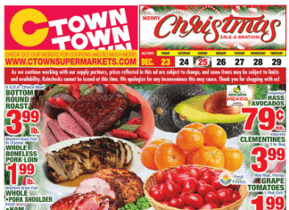C-Town Weekly Ad Dec 23 – Dec 29, 2022 (Christmas Sale Included)