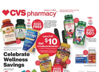 CVS Weekly Ad Jan 01 – Jan 07, 2023