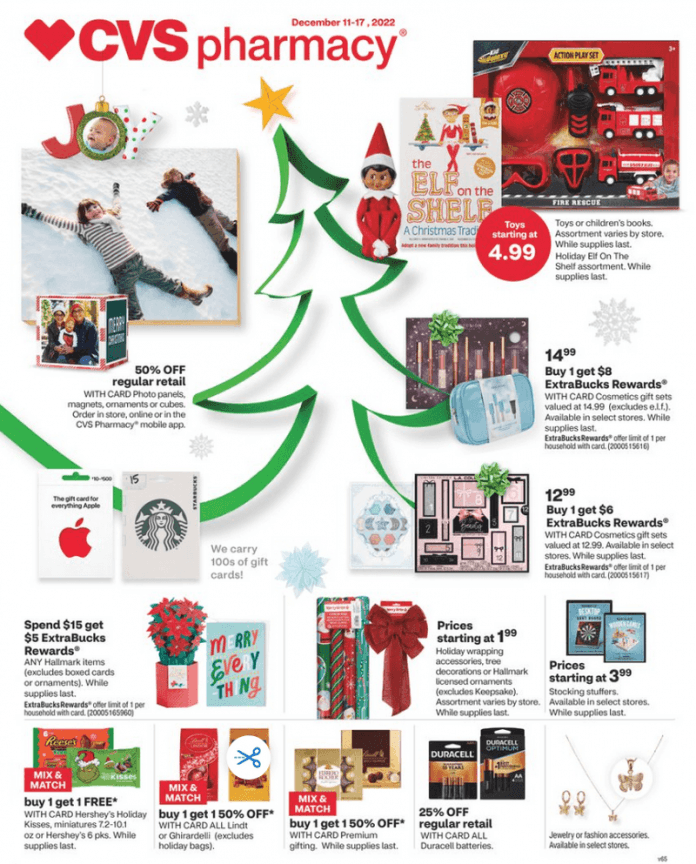 CVS Weekly Ad Dec 11 Dec 17, 2022 (Christmas Sale Included)