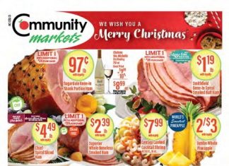Community Markets Weekly Ad Dec 15 – Dec 25, 2022 (Christmas Sale Included)