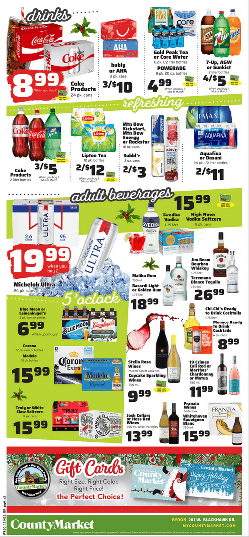 County Market Weekly Ad Dec 14 – Dec 24, 2022 (Christmas Promotion ...