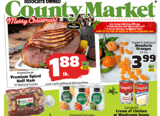 County Market Holiday Ad Dec 21 – Dec 24, 2022