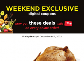 Cub Foods Weekend Exclusive Sale Dec 09 – Dec 11, 2022