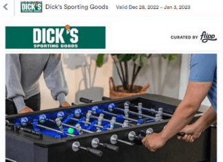 Dick’s Sporting Goods Weekly Ad Dec 28, 2022 – Jan 03, 2023