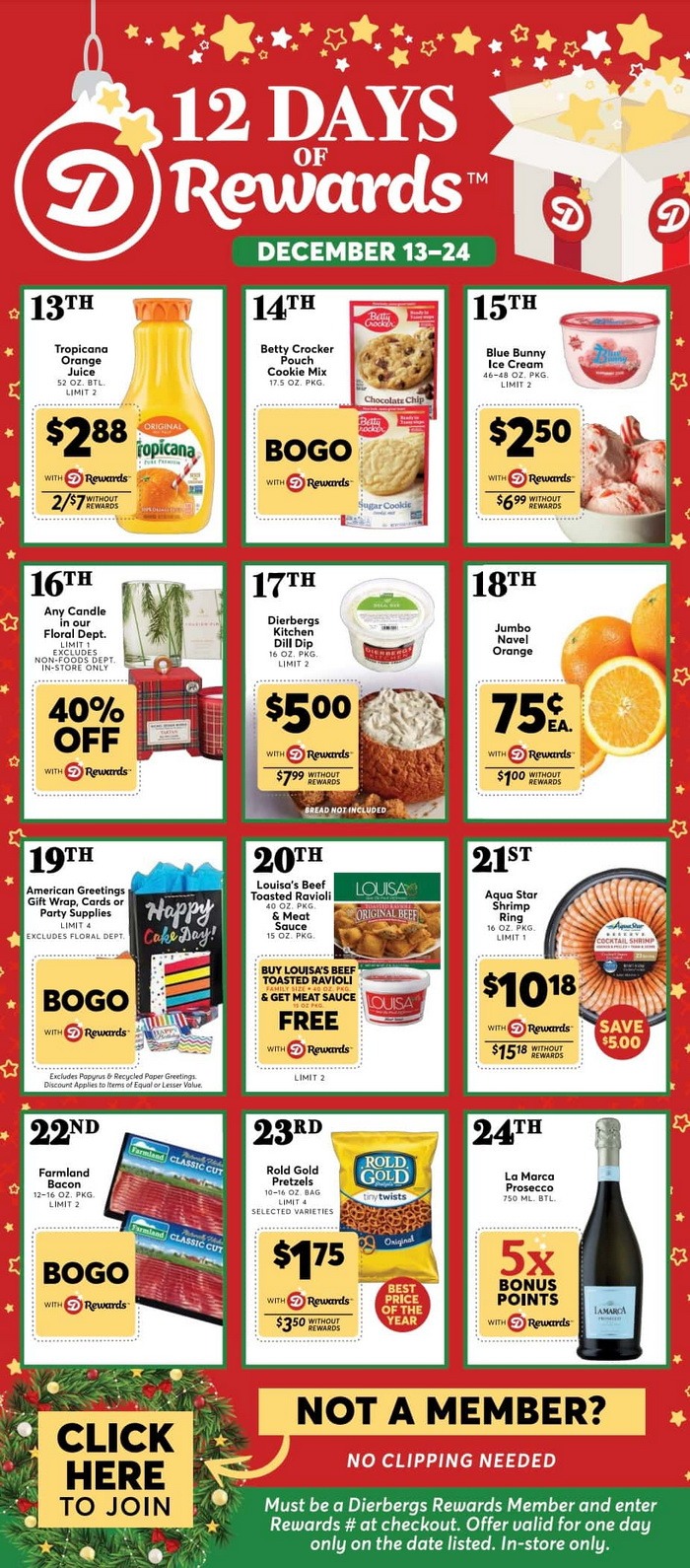 Dierbergs Markets Weekly Ad Dec 13 Dec 24, 2022 (Christmas Sale Included)