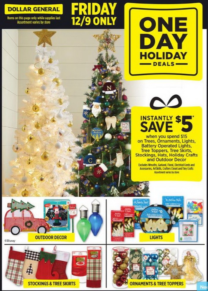 Dollar General Weekly Ad Dec 04 Dec 10, 2022