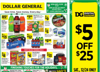 Dollar General Weekly Ad Dec 18 – Dec 24, 2022