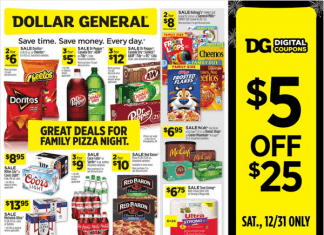 Dollar General Weekly Ad Dec 25 – Dec 31, 2022
