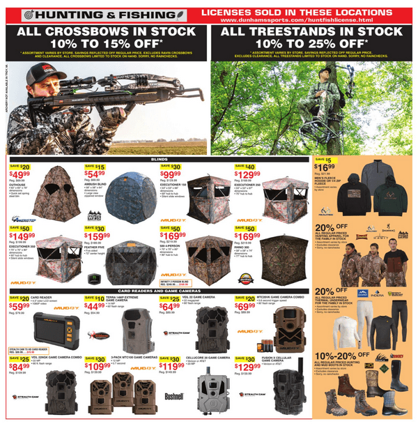 Dunham's Sports Weekly Ad Dec 10 Dec 15, 2022