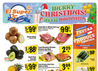 El Super Weekly Ad Dec 14 – Dec 20, 2022 (Christmas Promotion Included)