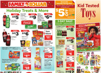 Family Dollar Weekly Ad Dec 11 – Dec 17, 2022 (Christmas Promotion Included)