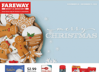 Fareway Christmas Ad Nov 28 – Dec 31, 2022