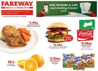 Fareway Weekly Ad Dec 05 – Dec 10, 2022