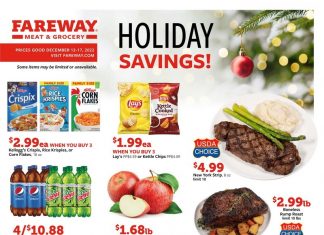 Fareway Weekly Ad Dec 12 – Dec 17, 2022