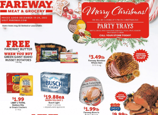 Fareway Weekly Ad Ad Dec 18 – Dec 24, 2022 (Christmas Promotion Included)