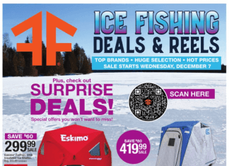 Fleet Farm Ice Fishing Event Ad Dec 07 – Dec 24, 2022