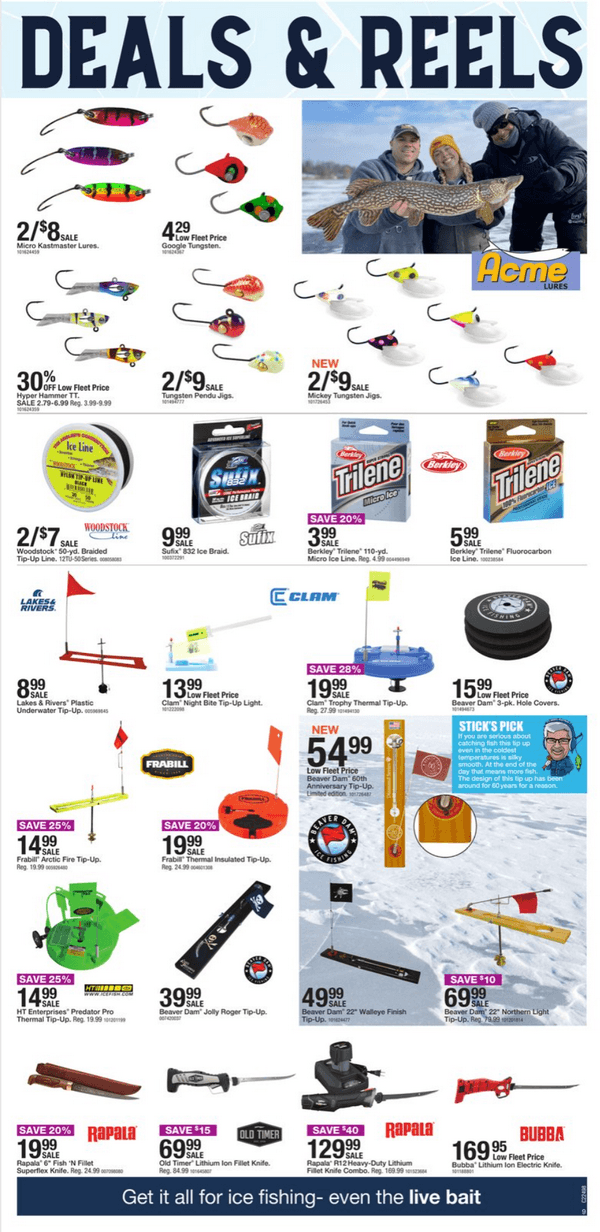 Fleet Farm Ice Fishing Event Ad Dec 07 Dec 24, 2022