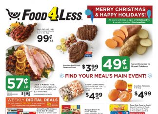 Food 4 Less Weekly Ad Dec 21 – Dec 27, 2022 (Christmas Sale Included)