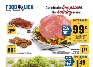Food Lion Weekly Ad Dec 07 – Dec 13, 2022