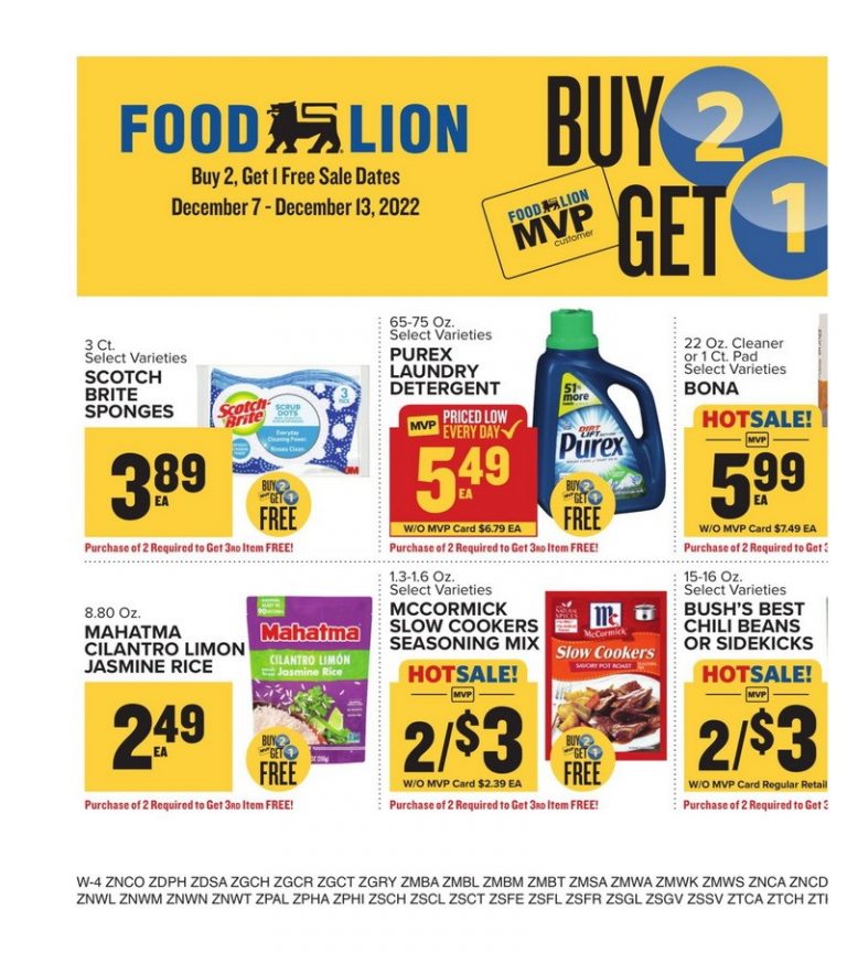 Food Lion Weekly Ad Dec 07 Dec 13, 2022
