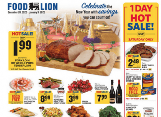 Food Lion Weekly Ad Dec 28, 2022 – Jan 03, 2023