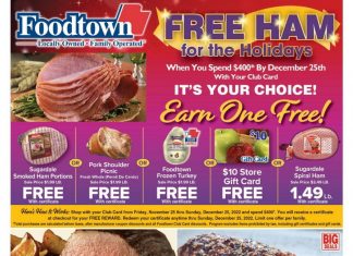 Foodtown Weekly Ad Dec 09 – Dec 15, 2022