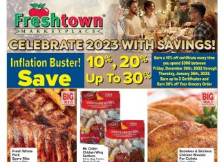 Foodtown Weekly Ad Dec 30, 2022 – Jan 05, 2022