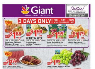 Giant Food Weekly Ad Dec 02 – Dec 08, 2022