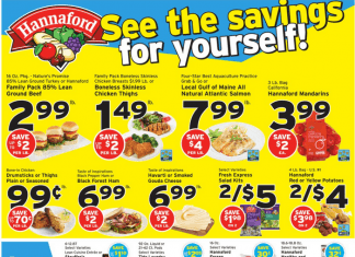 Hannaford Weekly Ad Jan 01 – Jan 07, 2023