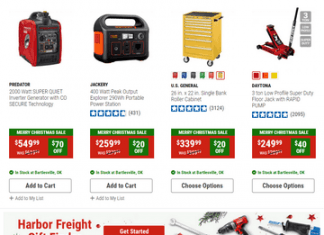Harbor Freight Merry Christmas Sale Dec 06 – Dec 26, 2022