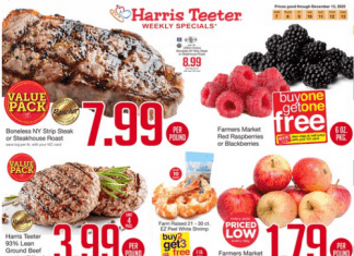 Harris Teeter Weekly Ad Dec 07 – Dec 13, 2022 (Christmas Promotion Included)