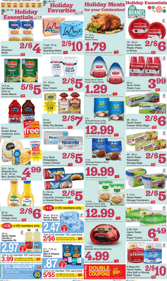 Harris teeter weekly ad dec 21 dec 27 2022