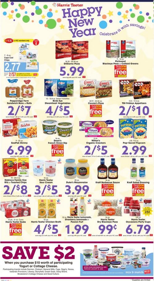 Harris Teeter Weekly Ad Dec 28, 2022 Jan 03, 2023