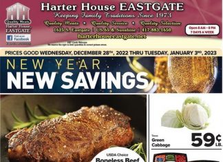 Harter House Weekly Ad Dec 28, 2022 – Jan 03, 2023 (New Year Promotion Included)