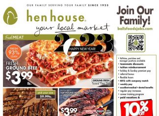 Hen House Weekly Ad Dec 28, 2022 – Jan 03, 2023