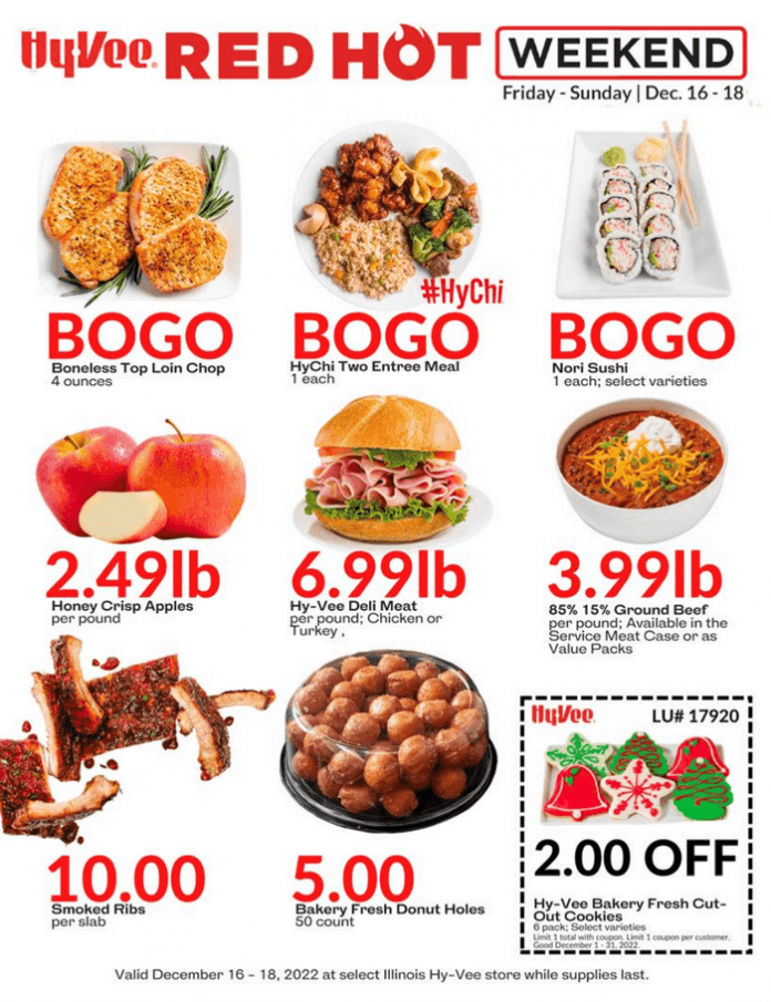HyVee Weekend Ad Dec 16 Dec 18, 2022