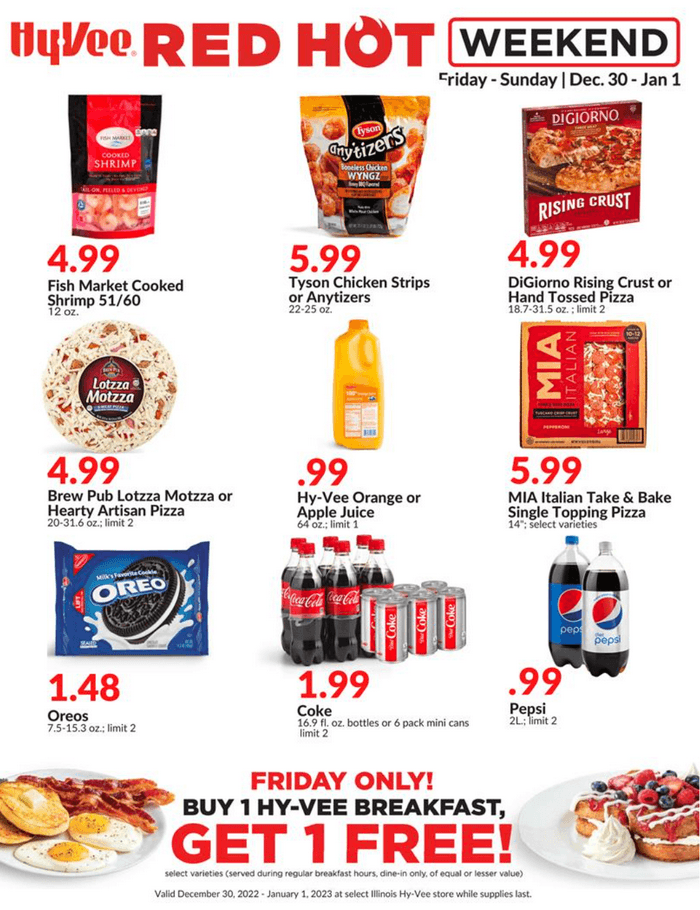 HyVee Weekend Ad Dec 30, 2022 Jan 01, 2023