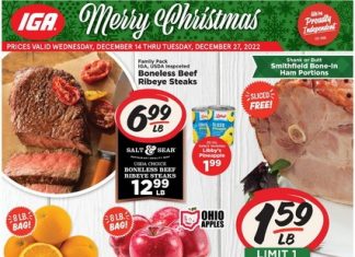 IGA Weekly Ad Dec 14 – Dec 27, 2022