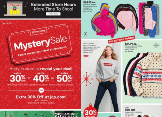 JCPenney Mystery Sale Dec 08 – Dec 15, 2022