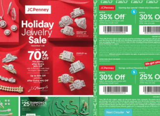 JCPenney Holiday Jewelry Sale Dec 01 – Dec 25, 2022