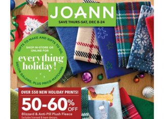 Jo-Ann Weekly Ad Dec 08 – Dec 24, 2022 (Christmas Sale Included)