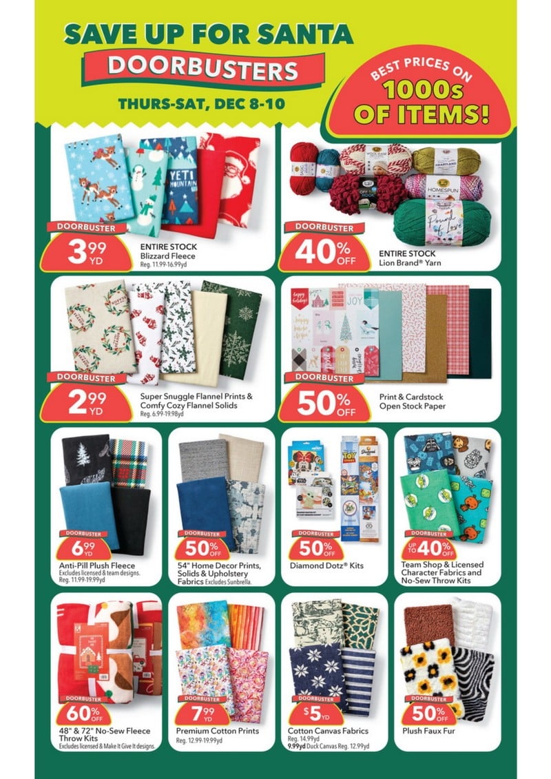 JoAnn Weekly Ad Dec 08 Dec 24, 2022 (Christmas Sale Included)