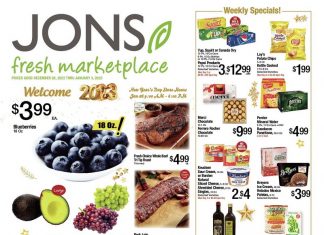 Jons Weekly Ad Dec 28, 2022 – Jan 03, 2023 (New Year Promotion Included)