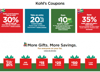 Kohl’s Coupon Ad Until Dec 11, 2022