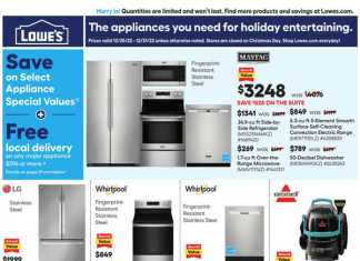 Lowe’s Weekly Ad Dec 25 – Dec 31, 2022