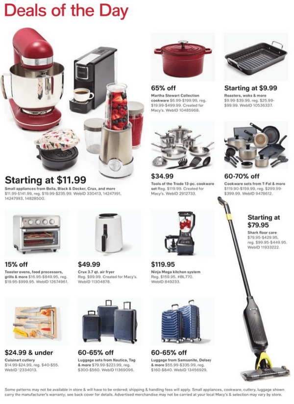 Macy's Holiday Sale Dec 16 Dec 18, 2022