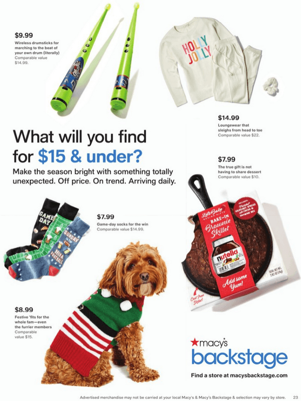 Macy's Holiday Sale Dec 16 Dec 18, 2022