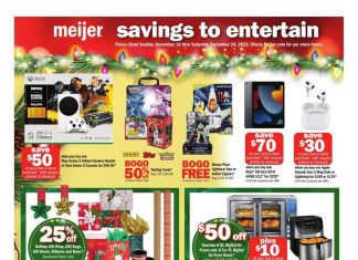 Meijer Holiday Ad Dec 18 – Dec 24, 2022