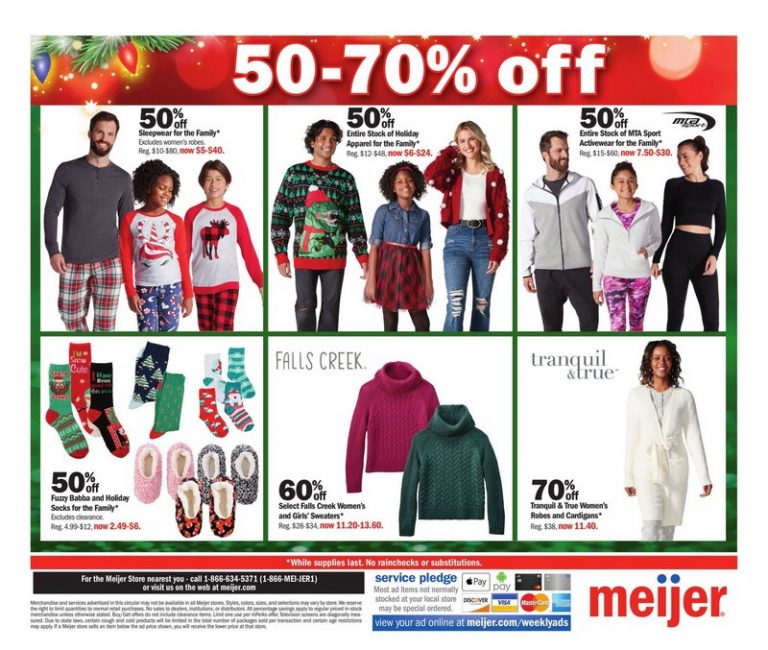 Meijer Holiday Ad Dec 18 Dec 24, 2022