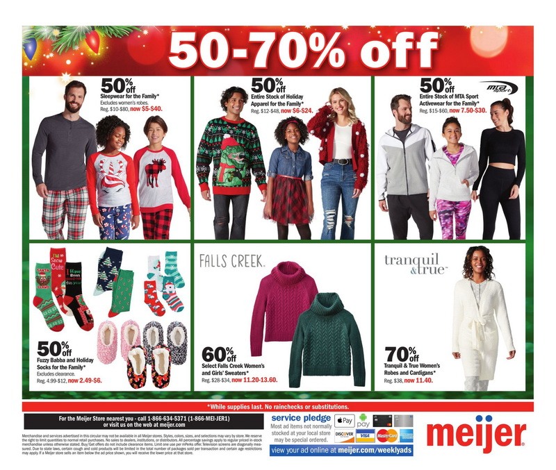Meijer Holiday Ad Dec 18 Dec 24, 2022
